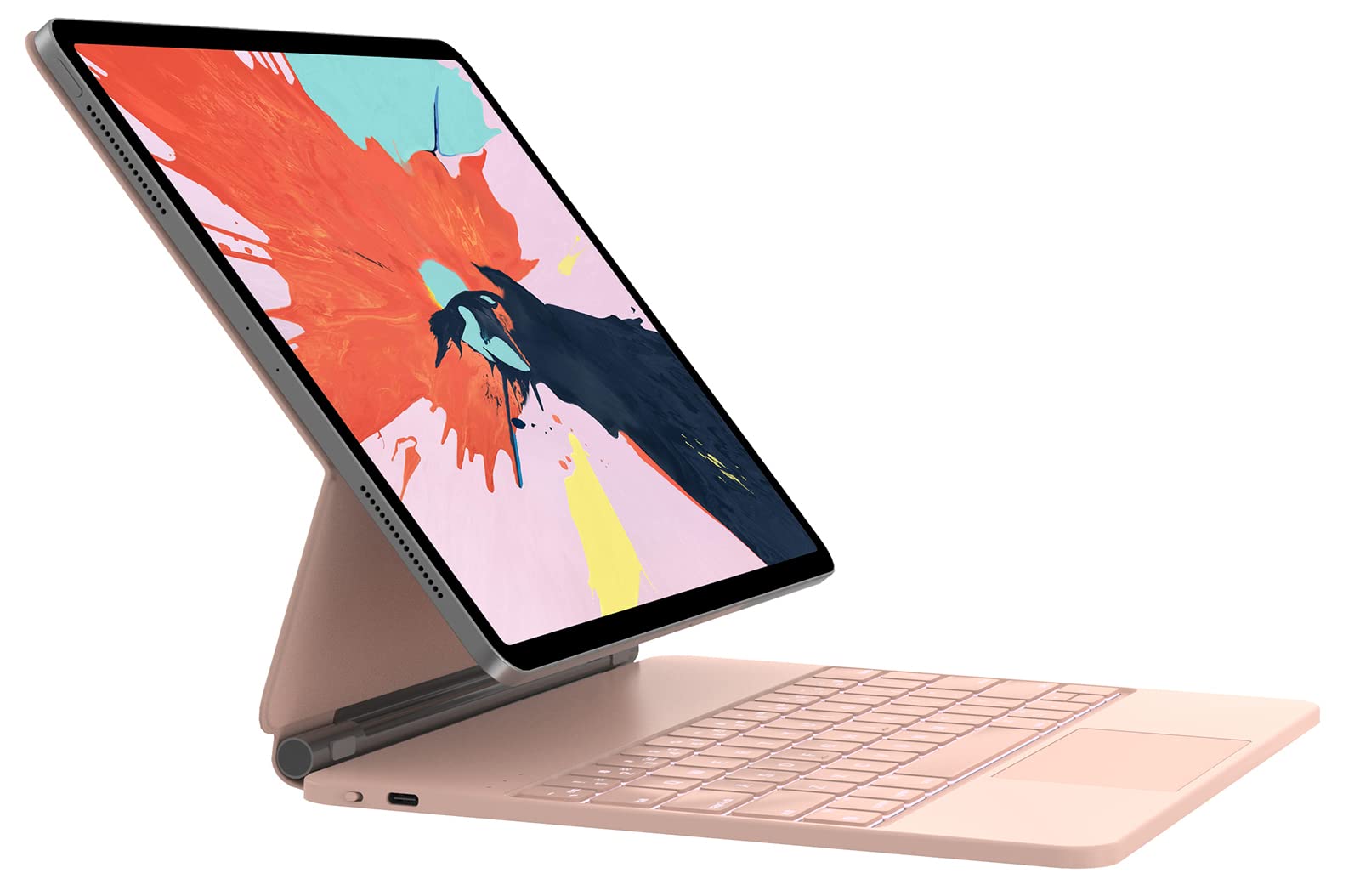 HOU Keyboard Case for iPad Air 13'' 2024(M2)/iPad Pro 12.9